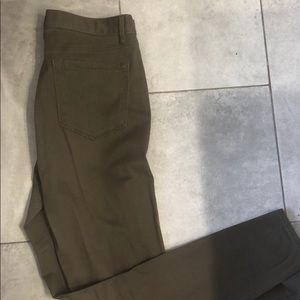 loft soft jegging. Olive green